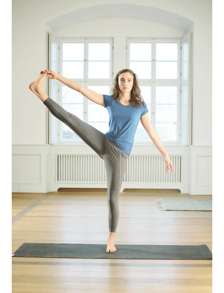 Yoga Hanf-Knotenshirt
